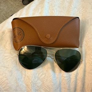Ray Ban aviator sunglasses